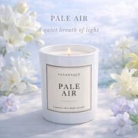 ราคา SOTANIQUE PALE AIR เทียนหอม Soy Coconut Wax กลิ่นอากาศบริสุทธิ์ ซิตรัสสะอาด ดอกไม้ขาว Pet Friendly เผาไหม้นาน 44 ชม (57455979466)