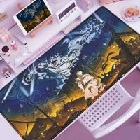 ราคา ใหม่ Cool Anime Attack on Titan แผ่นรองเมาส์ขนาดใหญ่คอมพิวเตอร์ลื่น Mousepad XXL 900x400 มม แล็ปท็อปสําหรับเล่นเกมคีย์บอร์ดเมาส์พรม (54654172137)