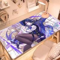 ราคา Genshin Impact Clorinde Big Gaming Mouse Pad Gamer ขนาดใหญ่ HD พิมพ์เมาส์คอมพิวเตอร์โต๊ะล็อคขอบแป้นพิมพ์ Pad (51754379890)