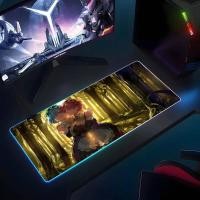 ราคา อะนิเมะ Re Zero Rem แผ่นรองเมาส์ RGB ยาง Antislip คีย์บอร์ด Pad 40x90 ซม Mousepad อุปกรณ์เสริมสําหรับเล่นเกม XXL คอมพิวเตอร์สํานักงาน Mat (27544188388)