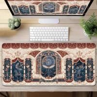 ราคา XXL แผ่นรองโต๊ะ Gaming Angel Demon Tarot แผ่นรองเมาส์ยางการ์ตูน Celestial Non slip 80x40 ซม MousePad PC อุปกรณ์เสริมแผ่นป้องกัน (54107101042)