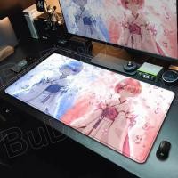 ราคา น่ารัก Re Zero Rem Lem แผ่นรองเมาส์เกม HD พิมพ์ XXL MousePad คอมพิวเตอร์ขนาดใหญ่แล็ปท็อปลื่นแป้นพิมพ์แผ่นรองโต๊ะอะนิเมะสาว Deskmat (48454197250)