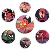 ราคา อะนิเมะ Helluva Boss ตัวอักษร Blitzo มังงะนุ่มปุ่ม Pin การ์ตูน Badge Creative เข็มกลัดสําหรับกระเป๋าเป้สะพายหลังหมวกตกแต่ง (56303309584)