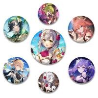 ราคา 32 44 58 มม เกม Genshin Impact การ์ตูนคอสเพลย์ Badge Kazuha Yae Miko Venti HuXiaoTao น่ารักเข็มกลัด Pin อุปกรณ์เสริมกระเป๋าเป้สะพายหลัง (53253309903)