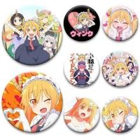 ราคา อะนิเมะ Miss Kobayashis Dragon Maid เข็มกลัดน่ารักการ์ตูน Pins Kobayashi Tohru Kanna Kamui Jōi Elma Badge กระเป๋าอุปกรณ์เสริม (50955441269)
