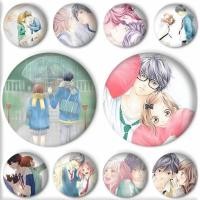 ราคา การ์ตูนอะนิเมะ A Ao Haru Ride Manga Badge รอบเข็มกลัดเสื้อผ้ากระเป๋าเป้สะพายหลังอุปกรณ์เสริม Lapelnd Laserh (46706797641)