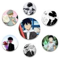 ราคา ตัวละครจากการ์ตูน Ekubo Ritsu Kageyama Arataka Reigen Shigeo Kageyama Pins Tinplate Badge เข็มกลัดการ์ตูนสําหรับเสื้อผ้าตกแต่ง (44027438282)