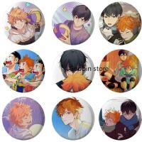 ราคา หมุดปุ่มการ์ตูนน่ารัก 58 มม อะนิเมะ ไฮคิว Badge Manga Figures Icons Pin กระเป๋าเป้สะพายหลังตกแต่งเสื้อผ้าเข็มกลัดสําหรับกระเป๋า (47005465783)
