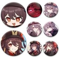ราคา อะนิเมะ Genshin Impact เข็มกลัดเกมตัวอักษร Hu Tao Pins เครื่องประดับแฟชั่นอุปกรณ์เสริมการ์ตูน Badge สําหรับกระเป๋าเป้สะพายหลังตกแต่ง (28794142912)