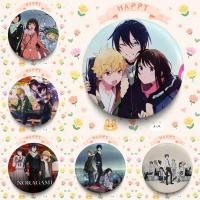 ราคา N Noragami เข็มกลัดภาพอะนิเมะ Creative Round Badge Pins 32 44 58mm S (43979052590)