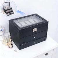 ราคา EasyBuyMall กล่องนาฬิกา เครื่องประดับ3ชั้น ก1 2 กล่องเก็บนาฬิกาข้อมือ กล่องใส่นาฬิกา กล่องใส่เครื่องประดับ (56205844072)