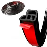 ราคา แถบฉนวนกันเสียงรถยนต์ ยางขอบประตู แถบปิดผนึก ซีลประตูรูปตัว L แถบยางกันเสียง ลดเสียงรบกวน กันลมและกันเสียง 20m (46606441756)