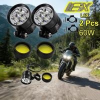 ราคา EasyBuyMall ไฟสปอร์ตไลท์ มอเตอร์ไซค์ หลอด CREE ยี่ห้อ KIRIN รุ่น L6X LED 6ชิป กำลังไฟ 60watt 2 Pcs (55706954045)