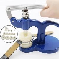 ราคา เครื่องมือซ่อมนาฬิกา นาฬิกากรณีกด เครื่องมือกดอัดฝาหลังนาฬิกาสำหรับการเปลี่ยนถ่าน สีน้ำเงิน 12 ตายนาฬิกาคริสตัลด้านหน้ (47305399828)