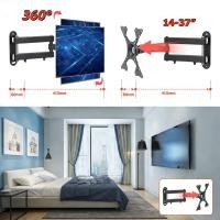 ราคา EasyBuyMall ขาแขวนจอมอนิเตอร์ ขนาด 14 37 นิ้ว ขายึดจอ ขายึดจอติดผนัง รับน้ำหนักได้ถึง15kg หมุนซ้ายขวาได้ (26094255555)