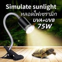 ราคา โคมไฟให้ความร้อน UVB3 0 สำหรับเต่า โคมไฟให้ความร้อนสำหรับนก โคมไฟสำหรับเต่า โคมไฟสัตว์เลื้อยคลาน คุณภาพดี ทนความร้อนสูง (57452390287)