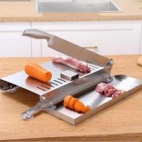 ราคา EasyBuyMall เครื่องสไลด์เนื้อ เครื่องหั่นเนื้อสแตนเลส เครื่องหั่นเนื้อแช่แข็งด้วยมือเป็ดสับไก่และเครื่องตัดกระดูกปลา (41779158421)