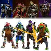 ราคา EasyBuyMall 4 นินจาของเล่นเต่าทอง TMNT ที่สามารถเคลื่อนย้ายตุ๊กตารุ่นมือ (53306029480)