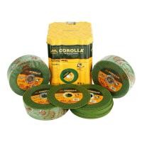 ราคา ใบตัดเหล็ก 4นิ้ว ตัดสแตนเลส COROLLA 10 ใบ ของแท้ โคโลล่า สีเขียว (44504743570)