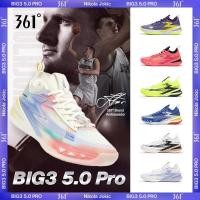 ราคา จัดส่งจากกรุงเทพฯ 361 Degrees BIG3 5 0 PRO รองเท้าบาสเกตบอล สำหรับผู้ชาย แบบ Low Cut ระบายอากาศดี สวมใส่สะดวกสบาย 672421110 (27941365499)