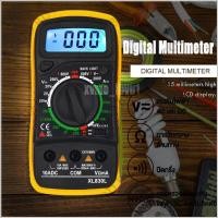 ราคา Digital LCD Multimeter เครื่องวัดแรงดันไฟ วัดกระแสไฟ วัดค่าความต้านทาน วัดทรานซิสเตอร์ ดิจิตอลมัลติมิเตอร์ (24643225001)