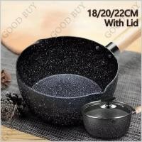 ราคา COD หม้อเคลือบหินอ่อน ถูกและดี กระทะเคลือบหินอ่อน หม้อเซรามิค กระทะเทฟล่อน ไม่ติดก้นหม้อก้นกระทะ ใช้ในครัวเรือน (45456801426)