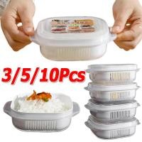 ราคา 3 5 10 ชิ้นกล่องย่อยข้าวแช่แข็ง ผลไม้ข้าวทนความร้อนแยกกล่องบรรจุภัณฑ์ (43520906587)