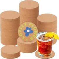 ราคา ที่รองแก้วไม้ก๊อกกันลื่น 9 ซม สําหรับเครื่องดื่ม ที่รองแก้วไม้ก๊อกเปล่าทนความร้อนทรงกลม (57750365314)