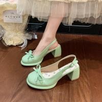 ราคา รองเท้าส้นสูง Mary Jane รองเท้าแตะผู้หญิงฤดูร้อนสไตล์ใหม่ JK รองเท้าส้นสูง (49255734911)