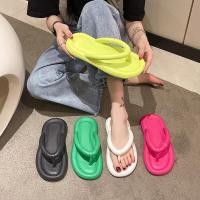 ราคา ส่งไว รองเท้าแตะเกาหลี รองเท้าหูหนีบ พื้นนิ่ม วัสดุ EVA สีสวย พร้อมส่ง (46507170520)