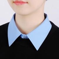 ราคา Blue Fake Collar Womens Decorative Stand Up Collar Round Neck Square Collar All Match Fake Collar Shirt Collar (56503455284)