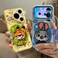 ราคา Zootopia Judy Nick เคสโทรศัพท์การ์ตูนสําหรับ iPhone 17 12 13 14 15 16 11 Pro Max Soft Case (50903152316)