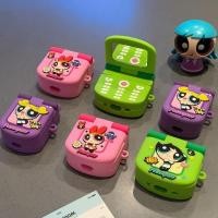 ราคา การ์ตูนสร้างสรรค์ Powerpuff Girls AirPods สําหรับ AirPods 1 2 3 Pro Pro2 4 AirPods 1 2 3 ซิลิโคนหูฟังไร้สายกรณี AirPods 3 กรณี AirPods 4 กรณี AirPods Pro2 กรณี (41861601537)