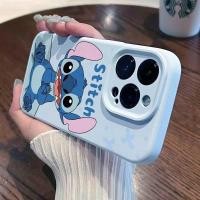 ราคา Stitch phone case รองรับทุกรุ่น for iPhone 16 15 14 13 12 11 XS Max XR XS X 7 Plus IMD เคสโทรศัพท์สติช (41828882078)
