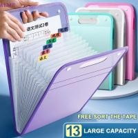 ราคา WEMB 13 Poet แฟ้มโฟลเดอร์แบบพกพา A4 ขนาดตัวอักษร Macaron สี Accordian เอกสารสําหรับห้องเรียน Office Home Storage ใหม่ (56456599351)