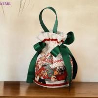 ราคา WEMB กระเป๋าของขวัญคริสต์มาส ถุงของขวัญ กระเป๋าผ้าแคนวาส กระเป๋าถือคริสต์มาส Eve Candy กระเป๋าถือ Paging Bag ใหม่ (57906666907)