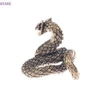 ราคา WEMB 1 PC โบราณ Bronze รูปปั้นงู Miniature Figurines Zodiac สัตว์ภายในตกแต่งโต๊ะชาสัตว์เลี้ยงเครื่องประดับทองเหลืองหัตถกรรมใหม่ (53254555011)