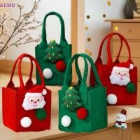 ราคา WEMB กระเป๋าของขวัญคริสต์มาส ถุงของขวัญ กระเป๋าผ้าแคนวาส กระเป๋าถือคริสต์มาส Eve Candy กระเป๋าถือ Paging Bag ใหม่ (51854825169)