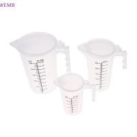 ราคา WEMB 100 250 500ML ถ้วยตวงเหยือกใสเบเกอรี่แป้งครัวน้ําพร้อมฝาปิดใหม่ (49704095529)