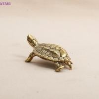 ราคา WEMB Retro ทองเหลืองเต่ารูปปั้นเดสก์ท็อปเครื่องประดับทองแดงเต่า Figurines ใหม่ (57654399550)