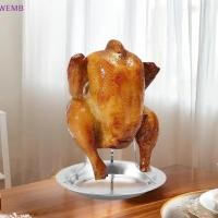 ราคา WEMB สแตนเลสไก่ย่างขาตั้งในร่มกลางแจ้งเครื่องมือทําอาหารตุรกีย่าง Rack ไก่สําหรับย่างเตาอบใหม่ (56354550378)