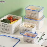 ราคา WEMB ตู้เย็นตู้เย็นกล่องเก็บสดผักผลไม้กล่องท่อระบายน้ําตะกร้าคอนเทนเนอร์ตู้กับข้าวห้องครัวใหม่ (53854684499)