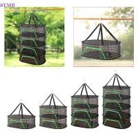 ราคา WEMB พับอาหารแห้งสุทธิ Anti mosquito แห้ง Rack สําหรับสมุนไพรตะกร้าเครื่องเป่ากระเป๋าตาข่ายอบแห้งสุทธิสําหรับผักผลไม้ใหม่ (51654470306)