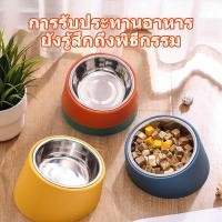 ราคา ชามสแตนเลส สําหรับใส่อาหารสัตว์เลี้ยง แมว ชามอาหารสัตว์เลี้ยง ชามอาหารแมว ชามอาหารสุนัข (18786831615)
