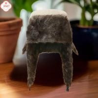 ราคา หมวกทหารอบอุ่นของผู้ชายที่ปิดหูกันหนาวนักบินลาดตระเวนโพลีเอสเตอร์อบอุ่นหมวกสกีรัสเซียกันลมหมวกเย็น (47904948412)