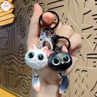 ราคา พวงกุญแจหัวแมวตาโตสุดสร้างสรรค์พวงกุญแจรถใช้ได้ทุกเพศพวงกุญแจรูปหัวแมวน่ารักสวยงามพวงกุญแจ3D ป้องกันการสูญหายที่ทนทาน (46957331744)