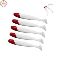 ราคา เหยื่อปลอมหนอนปลอมซิลิโคน5ชิ้นเหยื่อล่อปลาตะเพียนแบบนิ่ม (45607325166)