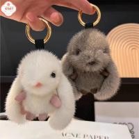 ราคา แหวนพวงกุญแจกระต่ายขนปุยน่ารักจี้กระเป๋าตุ๊กตา pompon กระต่ายกระเป๋าสำหรับคู่กุญแจรถแหวนเครื่องประดับของขวัญ (43727950584)