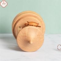 ราคา กล่องดนตรีม้าหมุนไม้แบบหมุนได้กล่องดนตรีแบบมีแฮนด์หมุนได้ทำมือแบบทำมือของขวัญวันคริสต์มาสของเล่นสำหรับเด็ก (53157342880)