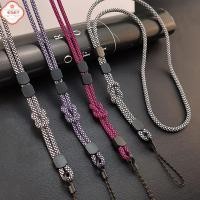 ราคา สายคล้องคอมือแบบคล้องคอยาวสำหรับห้อยโทรศัพท์มือถือแข็งแรงและยาวปรับได้สายคล้องใช้ได้สองแบบจี้กันหาย (55457305118)